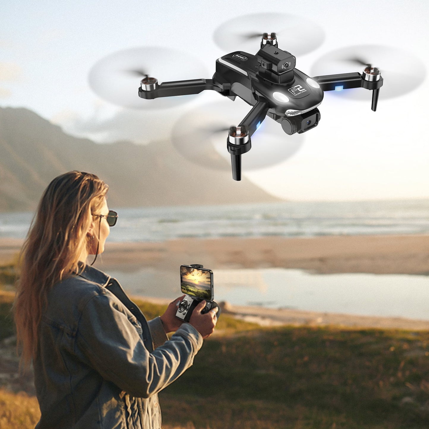 Amazing FPV GPS Foldable Drone with 4K Camera Quadcopter with Obstacle Avoidance