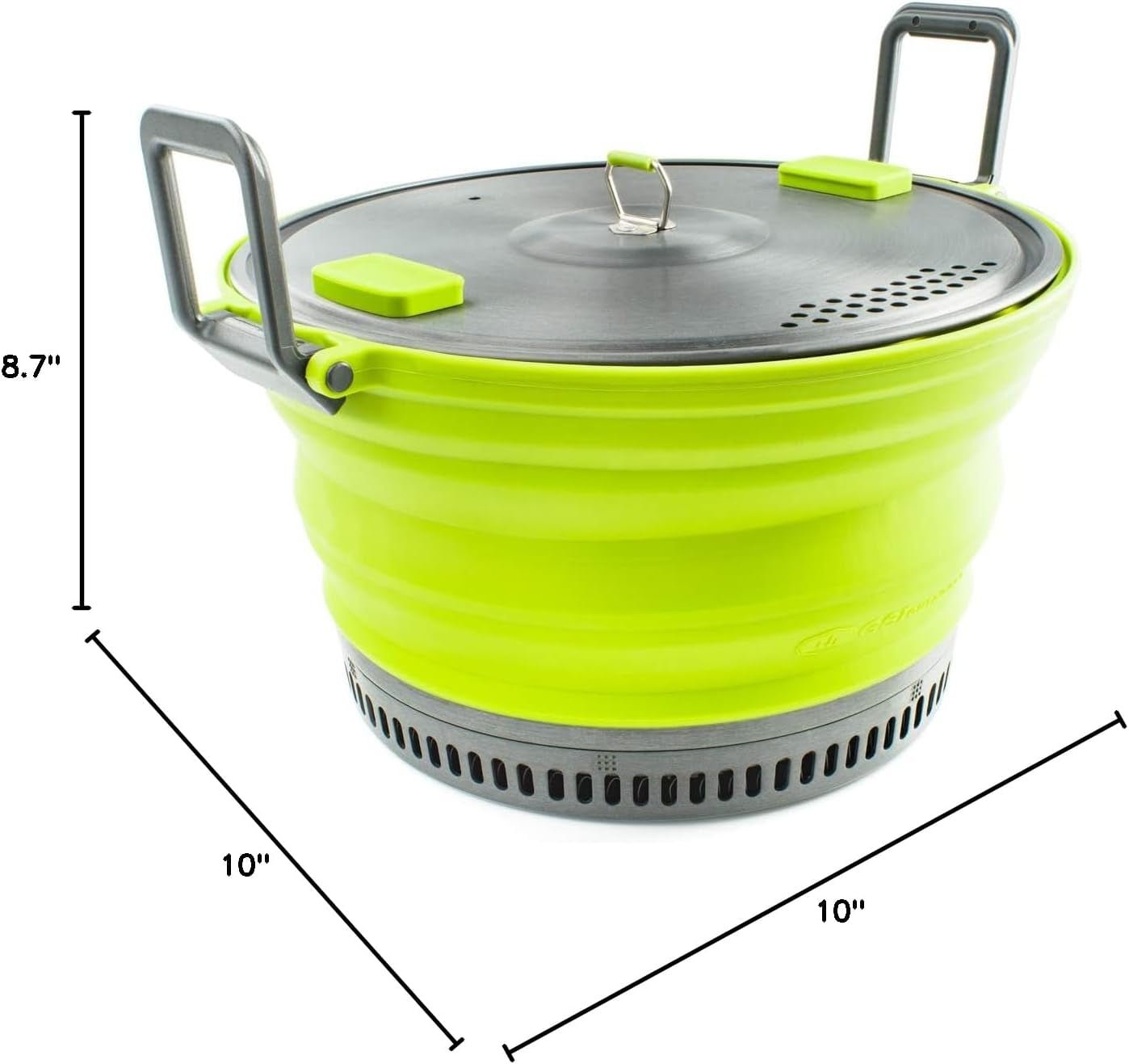 , Escape Collapsible Cooking Pot for Backpacking and Camping - ReallyCoolChit.com
