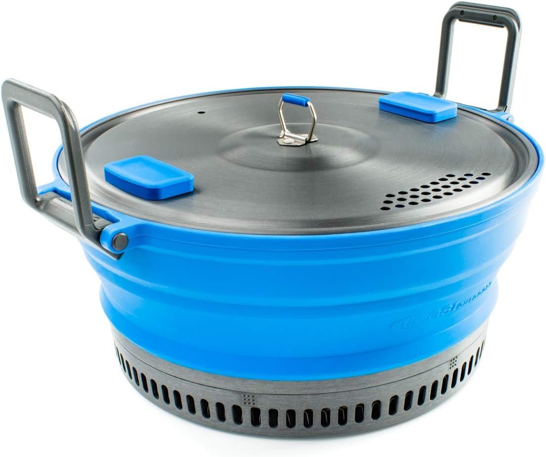 , Escape Collapsible Cooking Pot for Backpacking and Camping - ReallyCoolChit.com