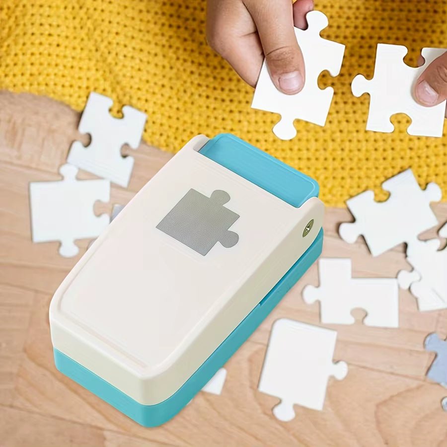 Puzzle Making Machine for Arts & Crafts Scrapbooking & DIY Puzzles - Puzzle Mini Tools (Random Colors) - ReallyCoolChit.com