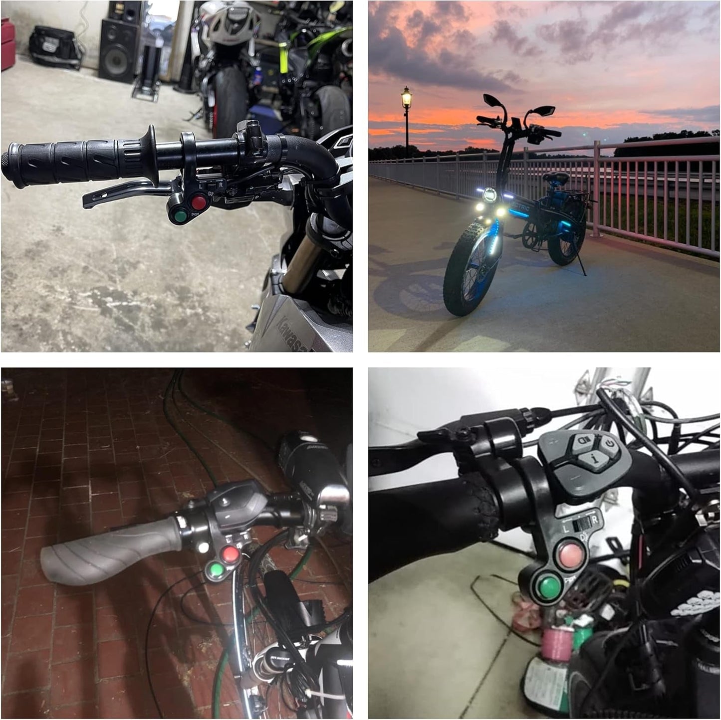 Universal Complete ATV/UTV/SXS Street Lega Kit - Street Legal with Thumb Switch - ReallyCoolChit.com