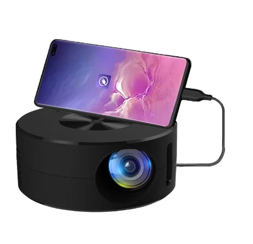 LED Portable 1080P Projector with Auto Focus Home Cinema. Supports Decoding - ReallyCoolChit.com