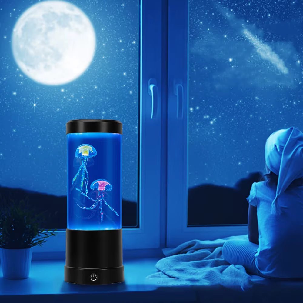 Enchanting Color Changing Jellyfish Lamp - USB/Battery Powered Night Light for Kids' Rooms - Perfect Birthday Gift for Boys and Girls!