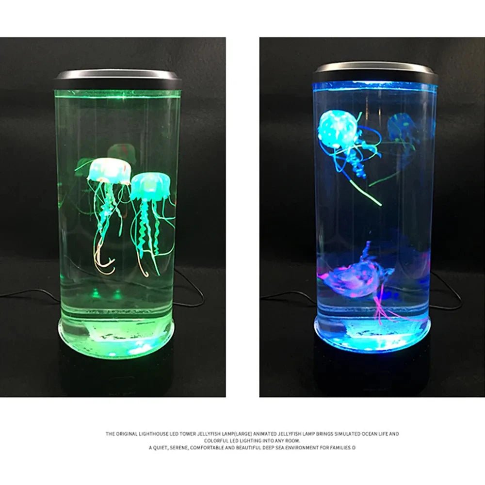 Enchanting Color Changing Jellyfish Lamp - USB/Battery Powered Night Light for Kids' Rooms - Perfect Birthday Gift for Boys and Girls!