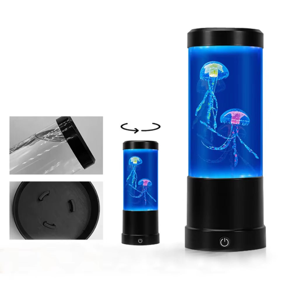 Enchanting Color Changing Jellyfish Lamp - USB/Battery Powered Night Light for Kids' Rooms - Perfect Birthday Gift for Boys and Girls!