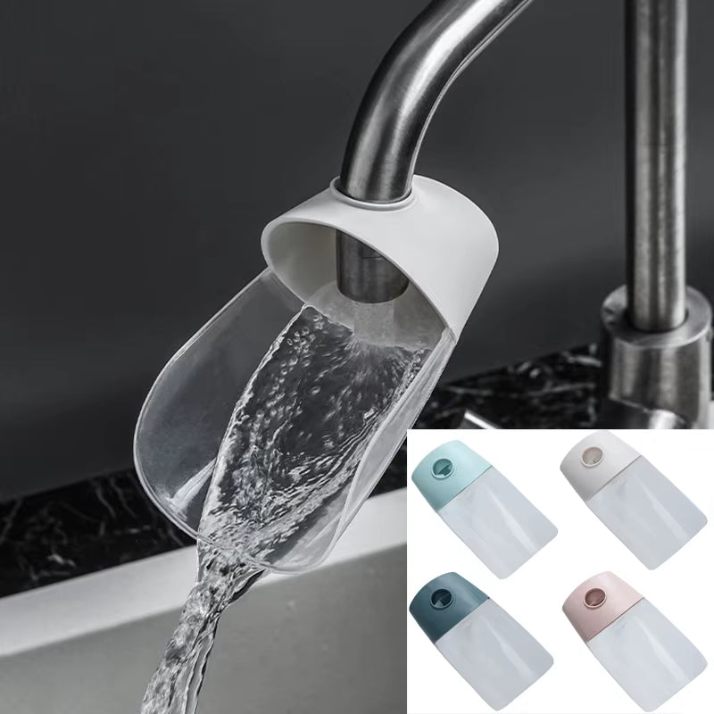 Faucet Extender Silicone Water Tap Extension for Children - Hand Washing Aid for Bathroom and Kitchen